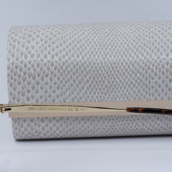 Jimmy Choo JIMENA/S 006J HA Aviator Sunglasses - Gold/Havana/Brown